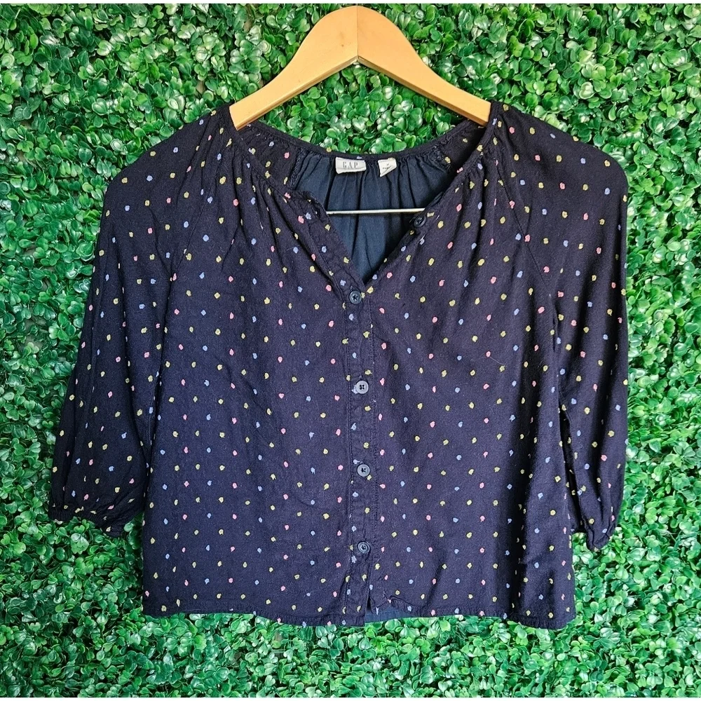 Gap Girls Embroidered Blouse